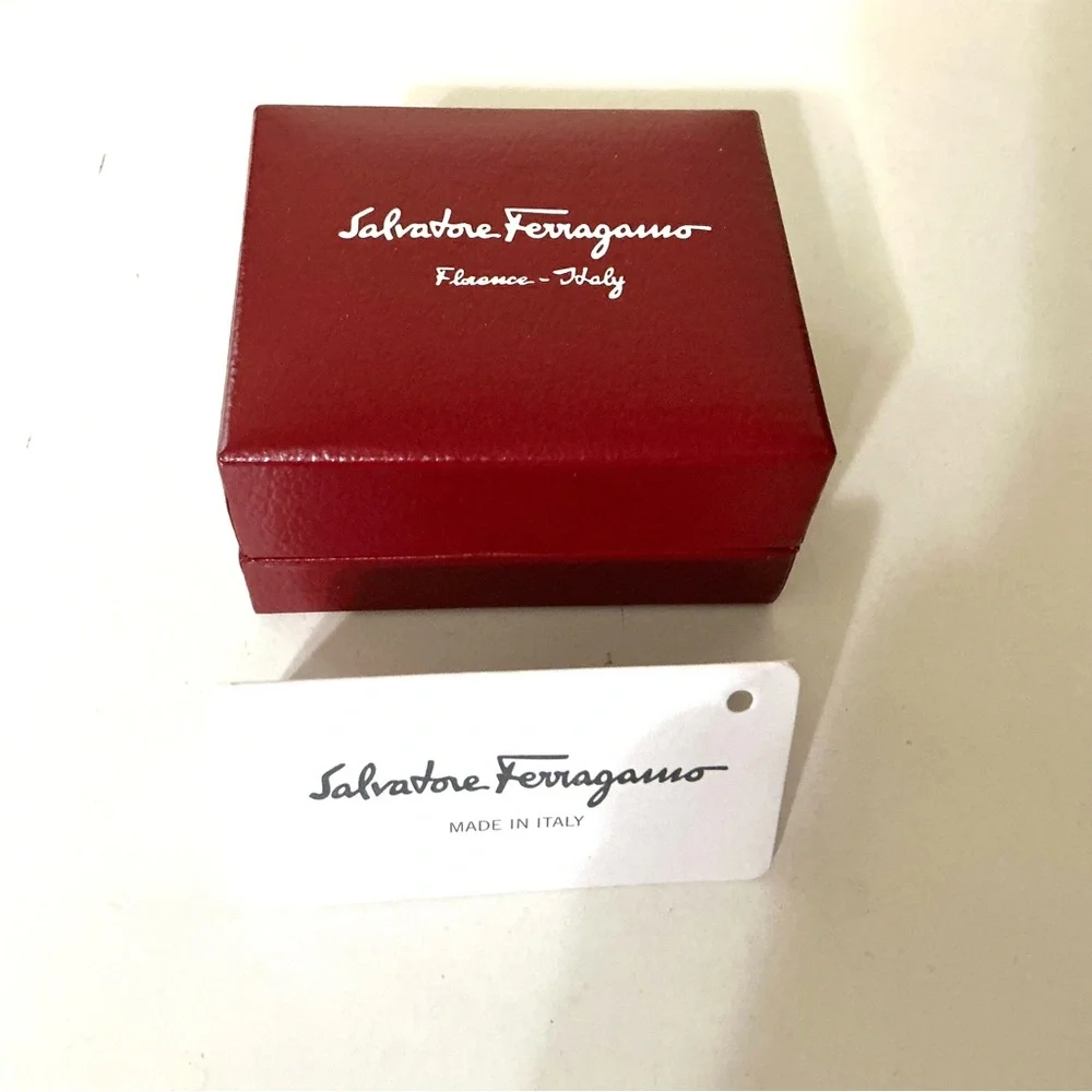 Salvatore Ferragamo Gem Gancio Cufflinks